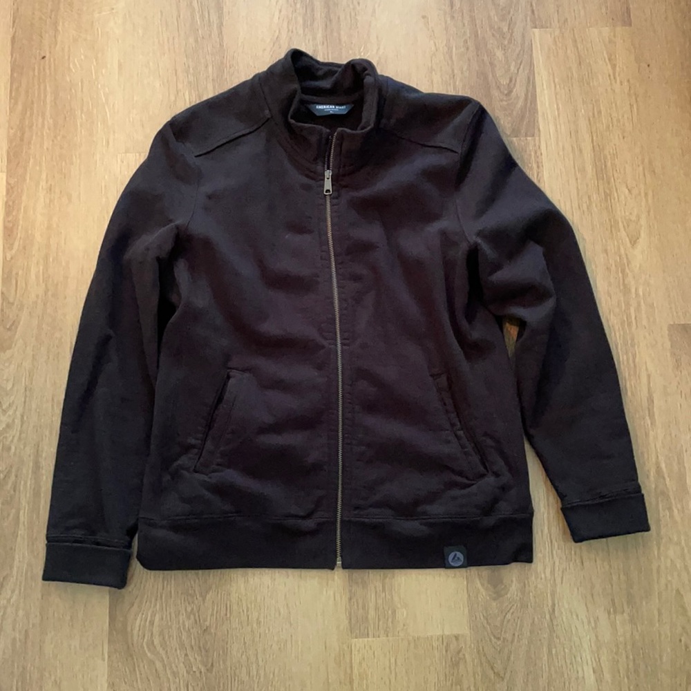 Black American Giant Zipper Jacket